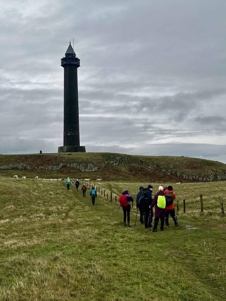 Approach to the Waterloo Monument